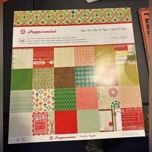 Peppermint Crate Paper Pad - Multicolor